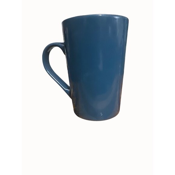 Starbucks Navy teal Blue Ceramic Tall Mug 11 Fl Oz 2020 - Picture 4 of 5